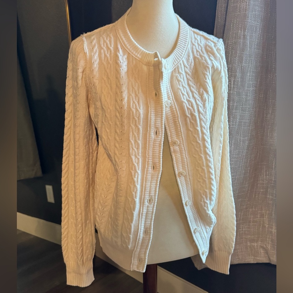 NWT We the Free Cableknit cardigan Medium